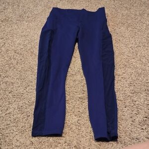 Fabletics Powerhold Deep Blue Leggings